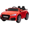 Image de HOMCOM Véhicule électrique Enfant TT RS 12 V 30 W V. Max. 3 Km/h télécommande Effets sonores + Lumineux Rouge