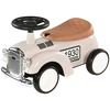Image de AIYAPLAY Porteur enfants voiture véhicule à pousser multi-équipée 12-36 mois coffre klaxon style vintage blanc crème