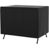 Image de Outsunny Housse de Protection balancelle de Jardin bâche étanche dim. 2,15L x 1,55l x 1,5H m PE Noir