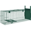 Image de Outsunny Cage attrape animaux nuisibles 1 entrée dim. 80L x 25l x 30H cm vert foncé