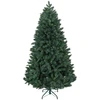 Image de HOMCOM Sapin de Noël Artificiel 180 cm Arbre de Noël avec support en acier pliable, 1061 branches, décoration de Noël, vert