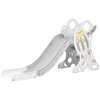 Image de AIYAPLAY Toboggan pour enfants toboggan intérieur pour enfant, de 18 à 36 mois, jusqu'à 30 kg, 157L x 46,5l x 80H cm, gris