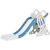 Image de AIYAPLAY Toboggan pour enfants toboggan intérieur pour enfant, de 18 à 36 mois, jusqu'à 30 kg, 157L x 46,5l x 80H cm, bleu