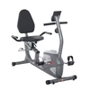 Image de HOMCOM Vélo d'appartement semi-allongé vélo couché magnétique écran LCD multifonction siège réglable 8 niveaux de résistance
