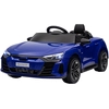 Image de HOMCOM Voiture véhicule électrique enfant 12 V - télécommande parentale - effets sonores, lumineux - Audi RS E-tron GT bleu