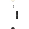 Image de HOMCOM Lampadaire LED 42W dimmable 2700K-6500K 4 couleurs variation continue, 4 modes scène, télécommande et contrôle tactile