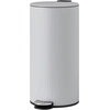 Image de HOMCOM Poubelle cuisine 30L, poubelle à pédale avec seau intérieur amovible, couvercle à fermeture douce, 36x30x60,5cm, gris
