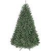 Image de HOMCOM Sapin de Noël artificiel 210 cm, arbre de Noël réaliste avec 2641 pointes de branche articulée, support en métal, vert