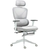 Image de HOMCOM Fauteuil de bureau fauteuil de bureau, hauteur réglable, dossier inclinable, appui-tête rotatif, 71x70x119cm, noir