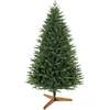 Image de HOMCOM Sapin de Noël Artificiel 180 cm, Arbre de Noël avec 889 Pointes de Branches Articulées Réalistes, Support en Bois, Vert