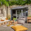 Image de Pouf de sol rectangulaire 140 x 180 cm IN&OUT