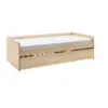 Image de Lit banquette gigogne Sandro Bois