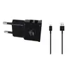 Image de Chargeur secteur + câble Micro USB Noir