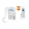 Image de XL785 Combo (base filaire + combiné DECT) avec répondeur, grand écran et grosses touches