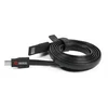 Image de Crosscall Câble plat USB/micro USB Accessoires Noir TU