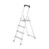 Image de Escabeau domestique pliable en aluminium 4 marches ultra léger Hailo L40