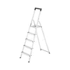 Image de Escabeau domestique pliable en aluminium 5 marches ultra léger Hailo L40
