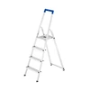 Image de Escabeau ménager pliable en aluminium 4 marches ultra léger Hailo L20