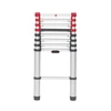 Image de Echelle télescopique pliable 9 échelons 2,6m/3,4m en aluminium Hailo Flexline