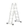 Image de Echelle pliante articulée avec plateforme 4x3 échelons 3,5m/4,5m en aluminium Hailo