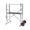 Image de Echafaudage roulant de jardin tout terrain 0,9m/2,9m Hailo HobbyStep H3 Jardin