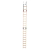 Image de Echelle plate de toit en bois pour couvreur avec crochet de toit 5m Hailo Safety Roof