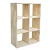Image de Etagère bois massif 2x3 cases Elio Bois