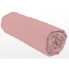Image de Drap-housse - LOVELY HOME - LH71625 - 140x190+35 cm - Rose