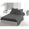 Image de Drap plat - HOME LINGE PASSION - Microfibre 82 g - 180 x 290 cm - 1 personne - Anthracite