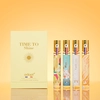 Image de Time to shine Coffret 4 eaux de parfums Tahiti paradis 30 ml + Monoi des iles 30 ml + Vanille coco 30 ml + Sunny vibes 30 ml