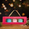 Image de Coffret Mini Bougies Best Sellers Coffret 3 bougies Voile de coton 70g + Jardin des roses 70g + Monoï des îles 70g