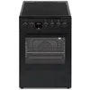 Image de Cuisiniere vitrocéramique CONTINENTAL EDISON CECV50FCB - 4 feux - L49.5 x H82.7 xP58 cm - Noir
