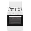 Image de Cuisiniere mixte CONTINENTAL EDISON CECM60FCW - 3 feux gaz + 1 électrique - L59,8 x P61 xH83 cm - Blanc