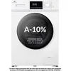Image de Lave-linge hublot - CONTINENTAL EDISON - CELL8140IW1 - 8kg - Moteur induction - 60 cm - 1400 trs/min - Blanc