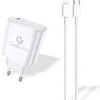 Image de USB-Type C + câble Ligtning 1 m Blanc