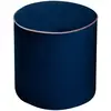 Image de Pouf rond tissu velours Léo