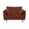 Image de Fauteuil XXL velours côtelé Orion
