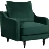 Image de Fauteuil velours Olie