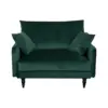 Image de Fauteuil XXL velours Olie
