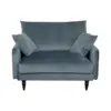 Image de Fauteuil XXL velours Olie