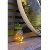 Image de Lampe solaire Ananas - GALIX - Métal/Verre - 5 LED - 8h d'éclairage