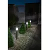 Image de Borne solaire inox - GALIX - 0,13W - 10 Lumens - 8h d'éclairage - 1 LED blanche