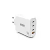 Image de 3 ports USB-C (2x100W + 1x65W) et 1 Port USB-A (30W)