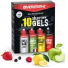 Image de OVERSTIMS Pack Assortiment (10 Gels) Diététique du sport TU