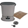 Image de Composteur Bokashi « Essential » 15,3 L+ 1 Kg activateur +support-Gris