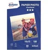 Image de 80 Feuilles photo blanc brillant 10X15cms - 180 Grs - Jet d''encre