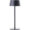 Image de Lampe de table d'extérieur - BRILLIANT - PICCO - LED et solaire - Métal et plastique - 5 W - Noir dépoli