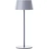 Image de Lampe de table d'extérieur - BRILLIANT - PICCO - LED et solaire - Métal et plastique - 5 W - Gris dépoli