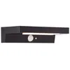 Image de Applique extérieure - BRILLIANT - BARKER - LED et solaire - Détecteur de mouvement - Plastique - 4 W - Noir
