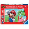 Image de Puzzles 3x49 pieces Super Mario, Puzzle Enfant, Des 5 ans, 05186, Ravensburger